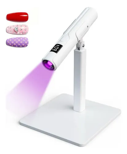 Lámpara Uv De Uñas Mejorada Con Soporte Premium