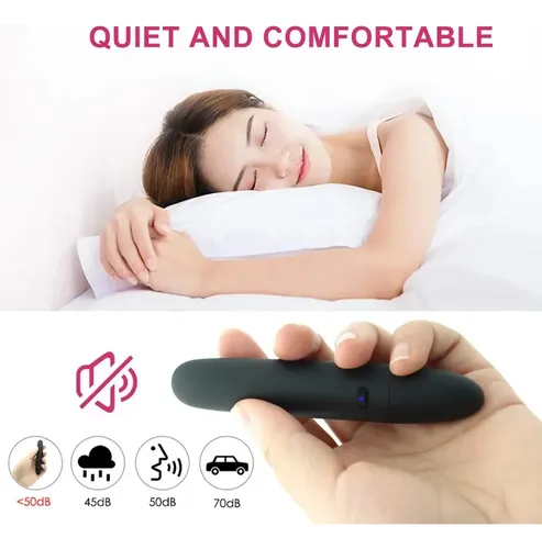 Cjwbrocha Eléctrica Maquillaje 10 Velocidades Vibracióncc Negro