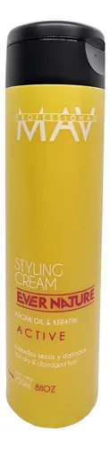 Crema Peinar Hidratante Anti Frizz Ever Nature Mav X 250ml