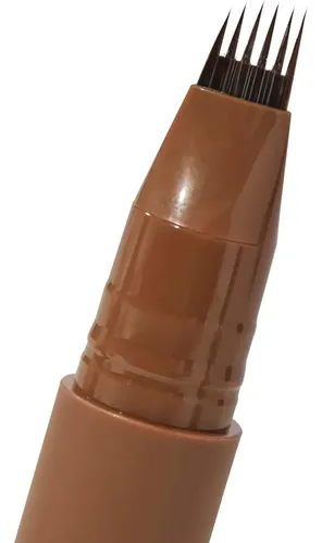 Lápiz De Cejas Revolution Beauty, Marrón Cálido, Larga
