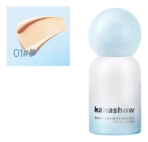 Base Liquida Sedosa Larga Duracion Satinado Kakashow