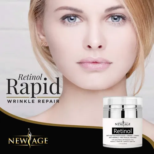 Crema Antienvejecimiento New Age Con Retinol Y Ácido
