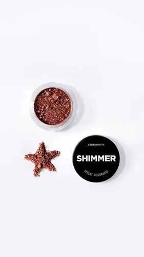 Serendipity Perlas Siliconadas Shimmer Bronze Tono Bronce Bronze