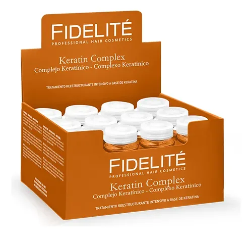 Kit Reestructurante Fidelite Gorro Termico Baño Ampollas