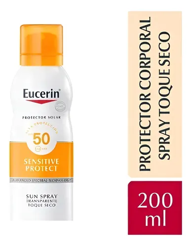 Eucerin Sun Spray Corporal Toque Seco Fps 50+ X 200ml