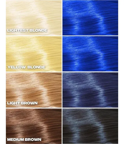 Tinte Semipermanente Azul Para Cabello Gdy Blue Ruin