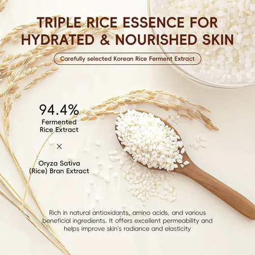 Crema Contorno De Ojos Laikou Rice 20g Con Masajeador Normal Día/noche