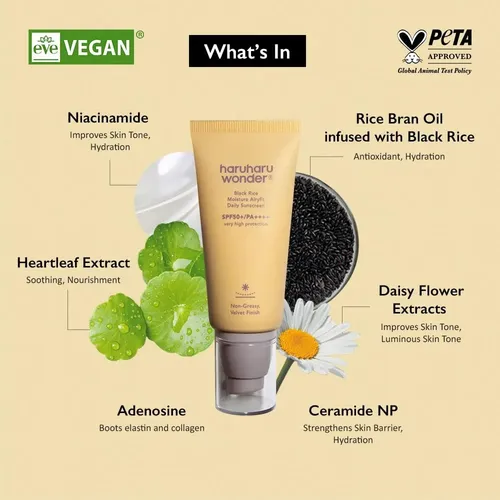 Ccbloqueador Haruharu Wonder Arroz Negro Spf50 50 Mldd