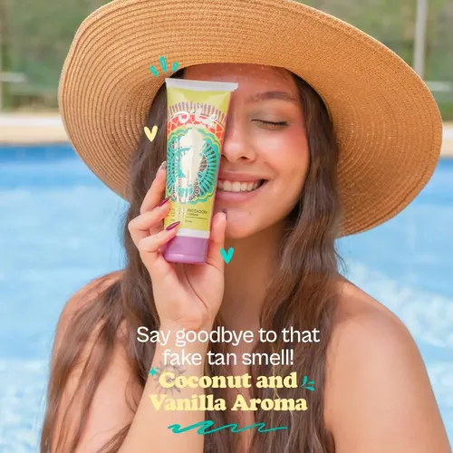 Crema Autobronceadora D’luchi Sin Sol 120 Ml Con Colágeno