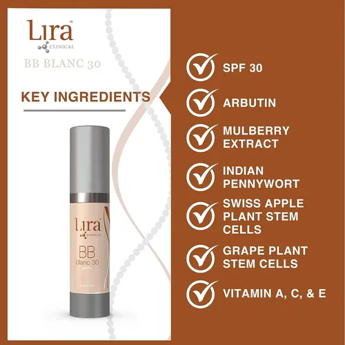 Bb Cream Spf30 Lira Clinical Blanc 30