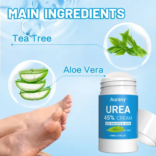 Crema Para Pies Con 42% De Urea Y 2% De Ácido Salicílico