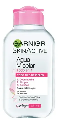 Garnier Skinactive Agua Micelar Todo En 1 Travel 100ml