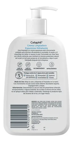 Cetaphil Limpiador Crema Espuma 473ml