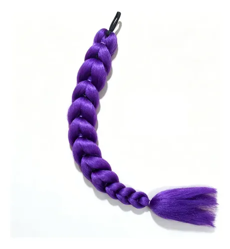 Trenza Morada Kanekalon Disfraz Rumi Pelucas Para Fiestas Y