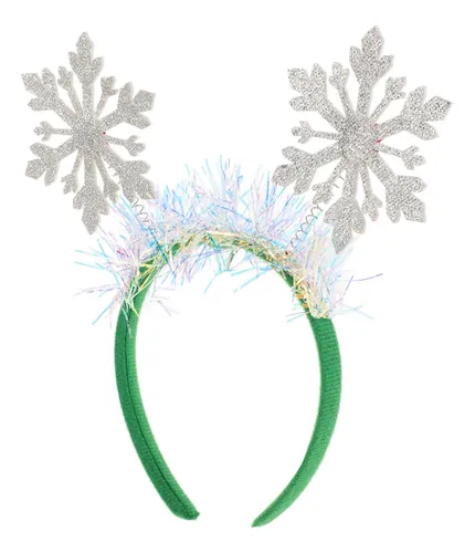 Diadema Con Forma De Copo De Nieve, Ligera, Para Fiesta De N