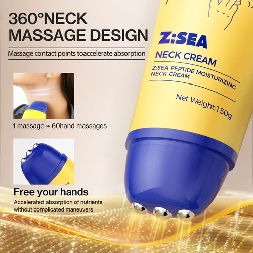 Crema Reafirmante De Cuello Z:sea Con Rodillo Antienvejecimi