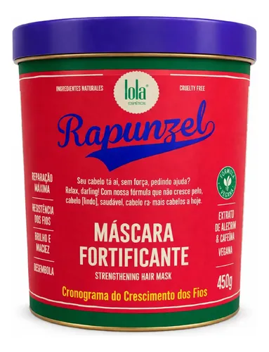 Combo Completo Capilar Lola Cosmetics Rapunzel Crecimiento