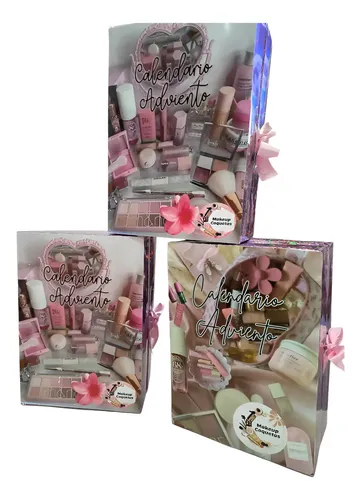 Calendario Adviento 24 Dias De Maquillaje Y Skin Care  Caja Libro Troquelado 24 Dias