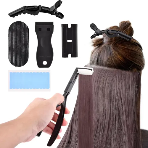 Kit Completo De Herramientas Para Extensiones De Cabello Riv