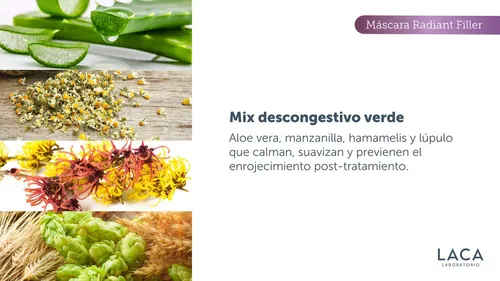 Máscara Radiant Filler 250g Laca Antiage Hidratante Todo Tipo De Piel