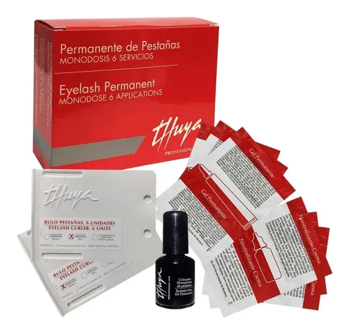 Kit De Permanente De Pestanas Monodosis 6 Servicios Thuya