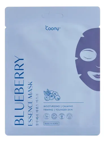 Mascarilla Facial Esencia De Arándanos Antioxidante Coony Tipo de piel Todo tipo