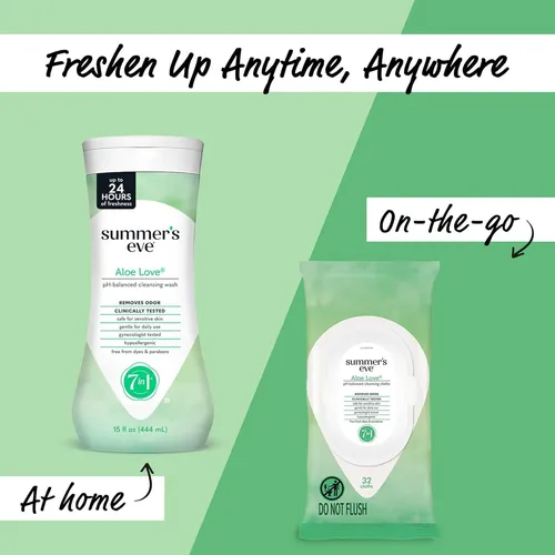 Jabón Íntimo Aloe Love Summers Eve 3×15 Oz