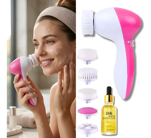 Cepillo Facial Limpiador Exfoliador Masajeador Piel Grasa
