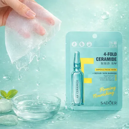 Mascarilla Facial Coreana Con Ceramidas Antiage