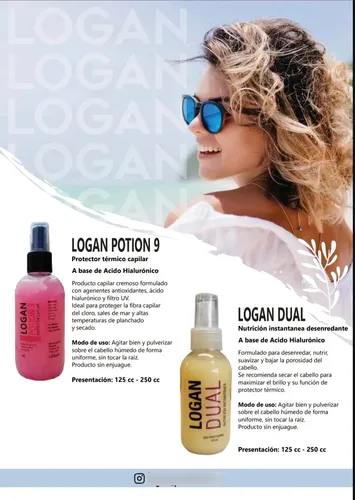 Logan Potion 9 Protector Térmico Cremoso 250 Ml