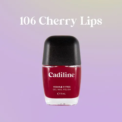 Cadiline Esmalte Tradicional No 106 Cherry Lips 11ml