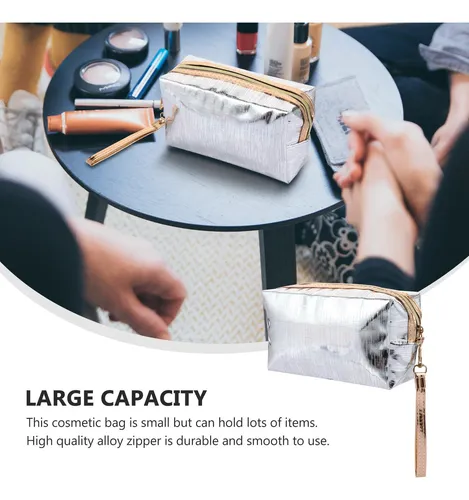 Bolsa De Viaje Portátil De 3 Piezas, Bolsa De Maquillaje Imp