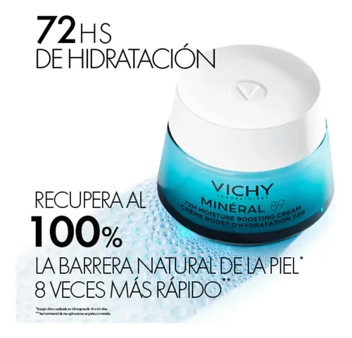 Crema Facial Vichy Minéral 89 Sin Fragancia X 50 Ml