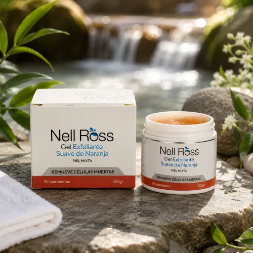 Exfoliante Facial Barre Celulas Muertas Nell Ross Naranjas