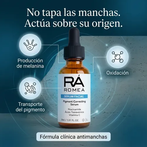 Serum Niacinamida Romea Tranexamico Vitamina C 30ml Pack 4×3