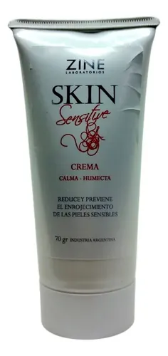 Crema Skin Sensitive Calma Humecta Piel Seca 70ml Zine Momento De Aplicación Día/noche