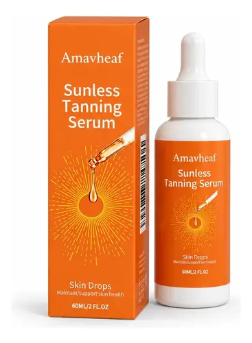 Gotas Autobronceadoras Para Rostro Naturales 2 Piezas
