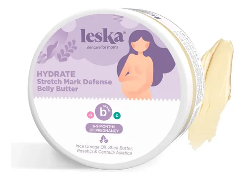 Manteca Antiestrías Para Barriga De Maternidad Leska Etapa B