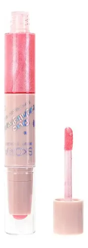Iluminador En Crayón Y Brillo Labial Skora Beauty