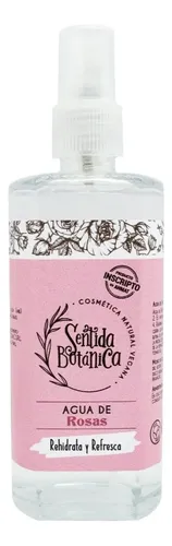 Agua De Rosas Natural Pura Anmat Vegan Sentidabotánica 120ml