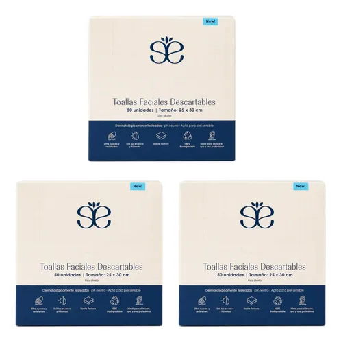 150 Toallitas Desmaquillantes Xl See Good 100%biodegradables