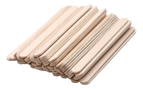 Palitos De Madera Para Manualidades Qundaoily 11cm  Cera Y