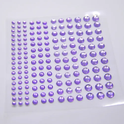 A 14 Pegatinas Autoadhesivas Con Diamantes De Imitación De