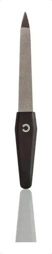 Lima Plana Recta Basicare Plateado 11.5cm