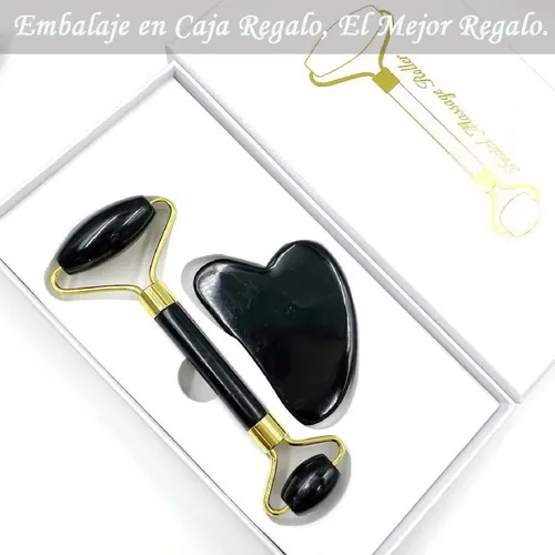 Rodillo De Jade Para De Masaje De Raspado Gua Sha De La