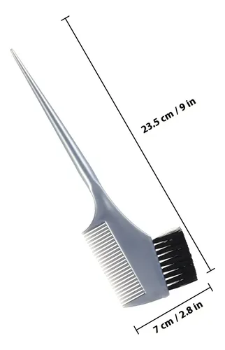 Cepillo Para Teñir Cabello Con Peine Color Aleatorio