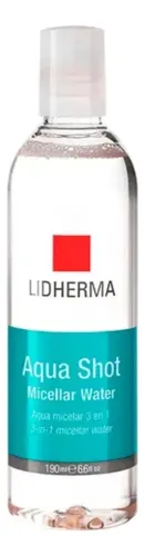 Loción Micelar Aquashot 190ml Lidherma Piel Sensible