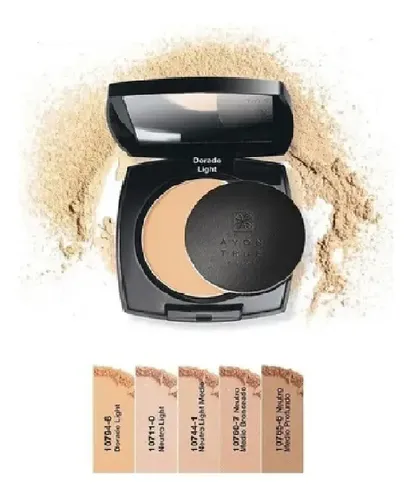 Polvo Compacto Matificante Flawless Avon True