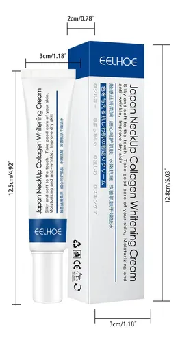 Crema Facial Blanqueadora Hidratante Antiarrugas Colágeno