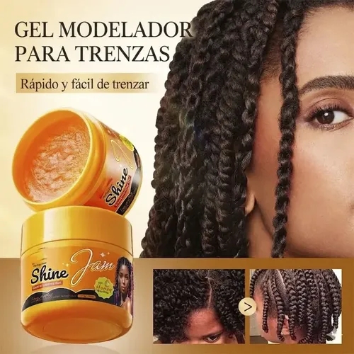 Gel Trenzas Africanas Transparente Fijación Peinados 113g